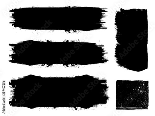 X Marks .Two Red Crossed Vector Brush Strokes. Rejected sign in grunge style.