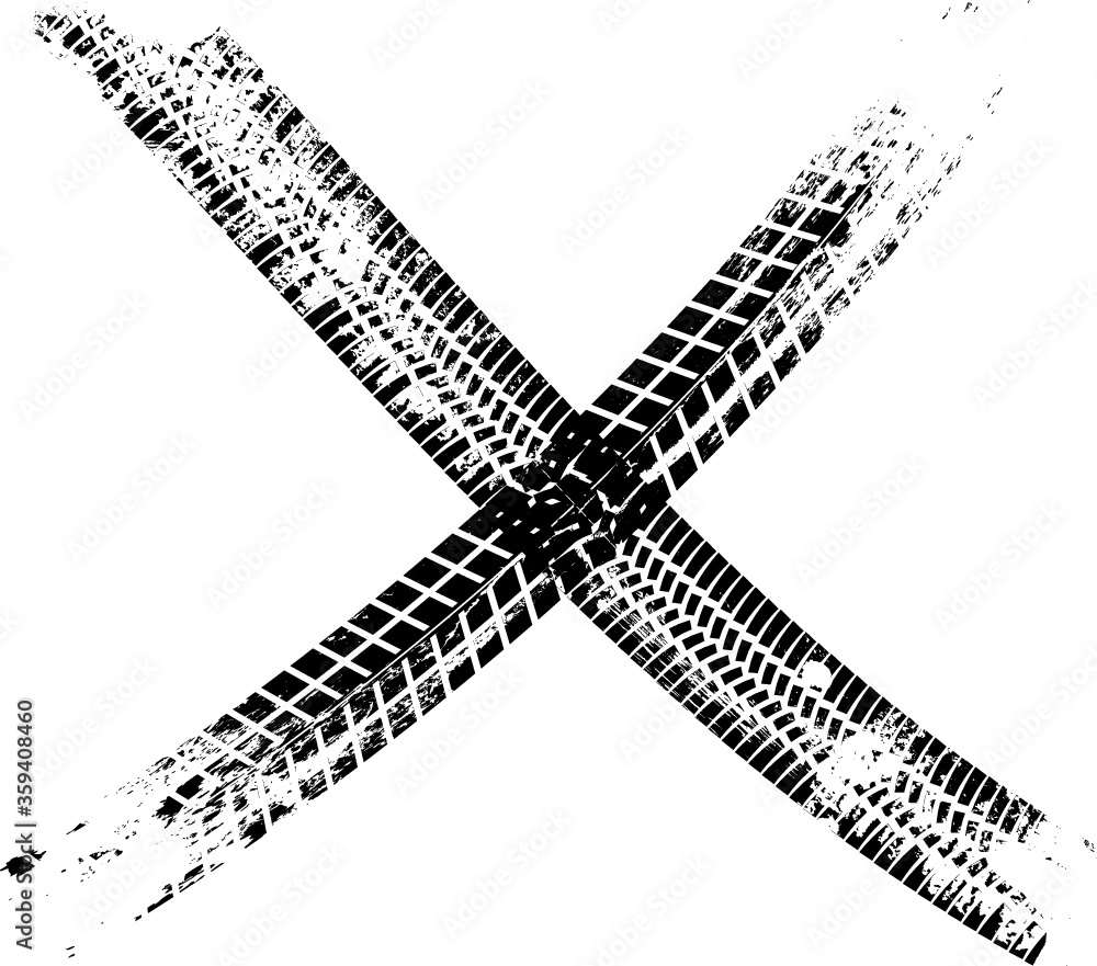 X Marks .Two Red Crossed Vector Brush Strokes. Rejected sign in grunge style. X Marks .Two Red Crossed Vector Brush Strokes. Rejected sign in grunge style.