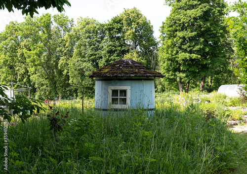 old hut in the forest