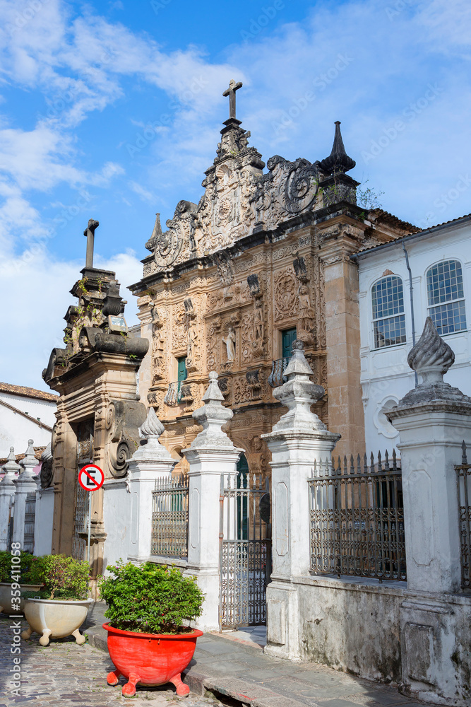 Salvador, Brazil, Third Order of Saint Francis.
This Church has a unique sculptural facade. Built in 1703. This Church has historical value in Brazil and serves as a colonial monument. Salvador, Brazil, Third Order of Saint Francis.
This Church has a unique sculptural facade. Built in 1703. This Church has historical value in Brazil and serves as a colonial monument.