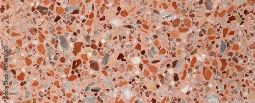 pink Terrazzo Cement texture background