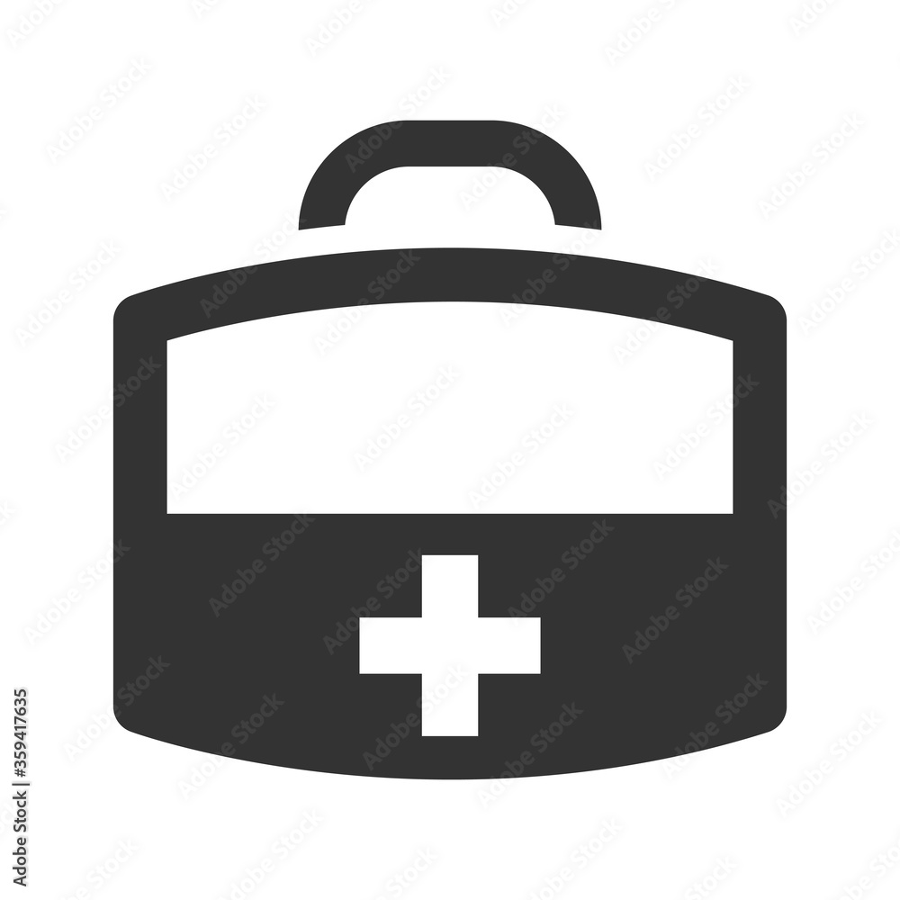 Obraz premium Doctor bag icon