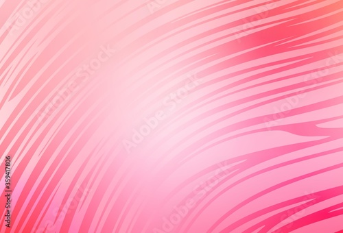 Light Pink, Yellow vector pattern with wry lines.