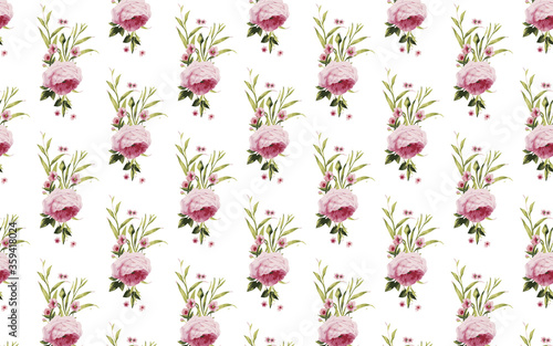 beautiful Seamless floral pattern background image ..