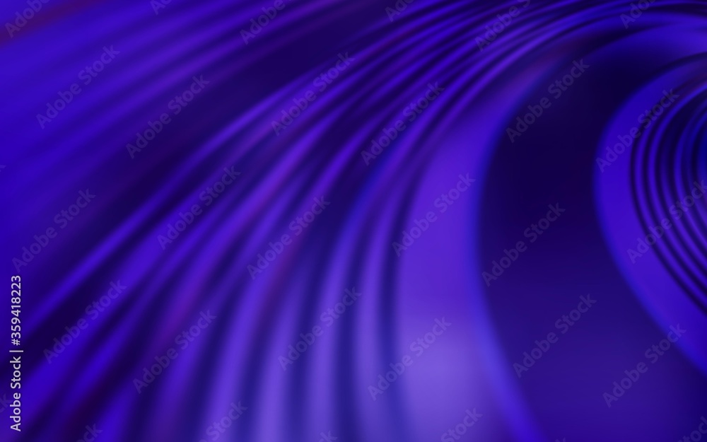Fototapeta premium Light Purple vector pattern with wry lines. A circumflex abstract illustration with gradient. Brand new design for your ads, poster, banner.
