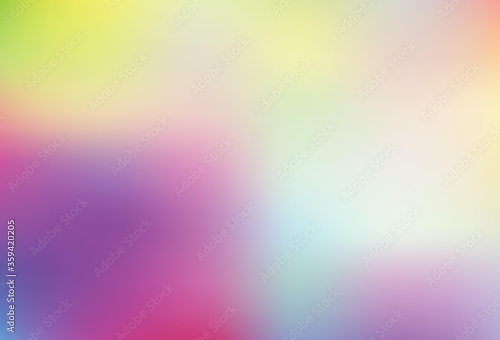 Light Multicolor vector colorful abstract texture.