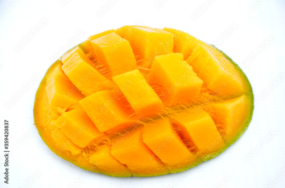 mango isolated on white background mango isolated on white background
