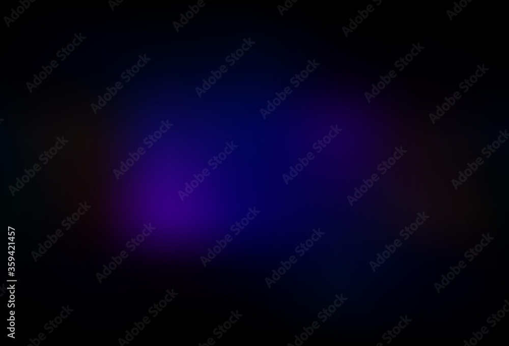 Fototapeta premium Dark Blue, Red vector blurred bright pattern.