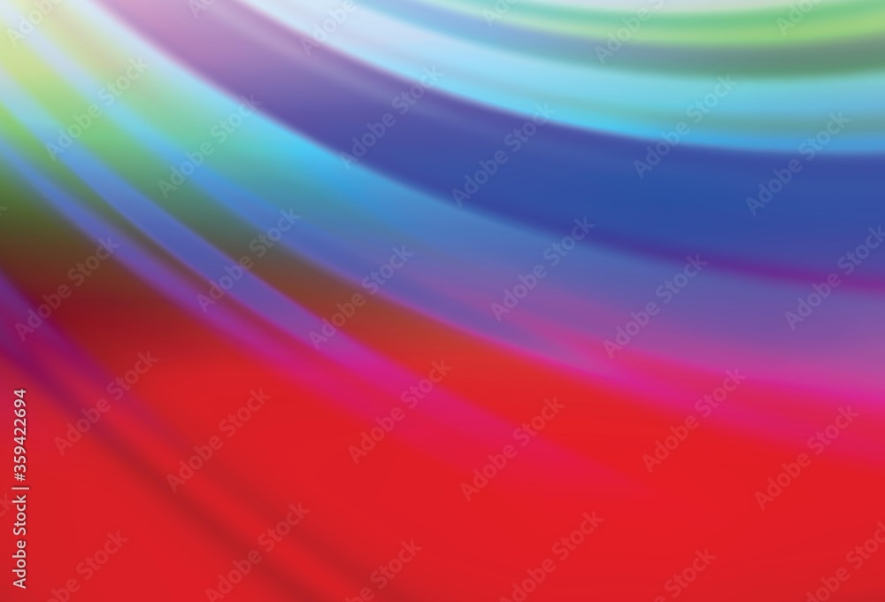 Obraz premium Light Blue, Red vector modern elegant backdrop.