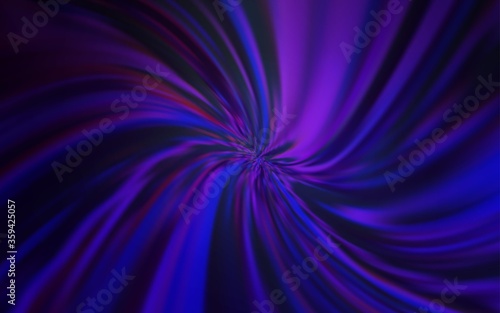 Dark Purple vector glossy abstract backdrop. An elegant bright illustration with gradient. Background for a cell phone.