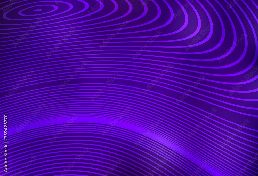 Dark Purple vector texture with wry lines. Dark Purple vector texture with wry lines.