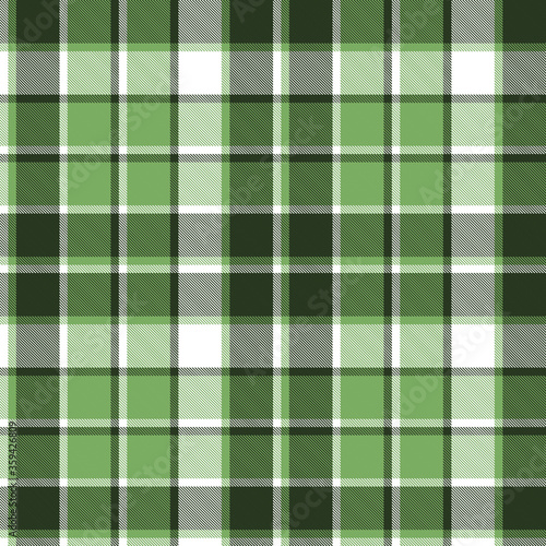 Green Plaid Tartan Checkered Seamless Pattern - Green Plaid, checkered, tartan seamless pattern suitable for fashion textiles and graphics photo