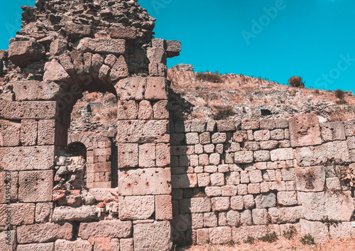 pergamon / bergama izmir antik kenti photo