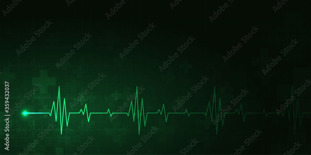heartbeat health care and science icon medical innovation concept background vector design. heartbeat health care and science icon medical innovation concept background vector design.