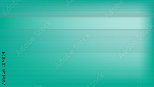 Turquoise background texture with horizontal stripes, business and technology concept. 