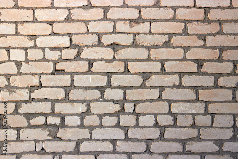 silicate brick wall for background and texture construction wall
