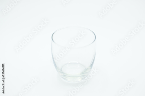close-up of an empty glass