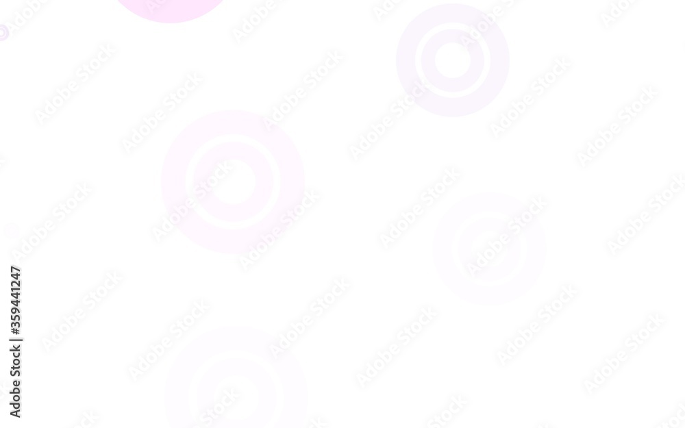 Light Pink, Blue vector layout with circle shapes.