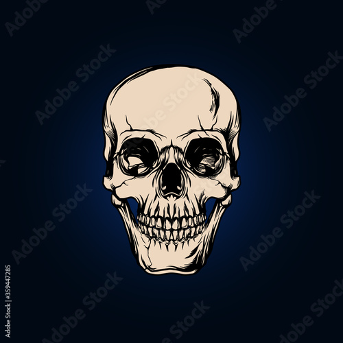 Skull Head illustration