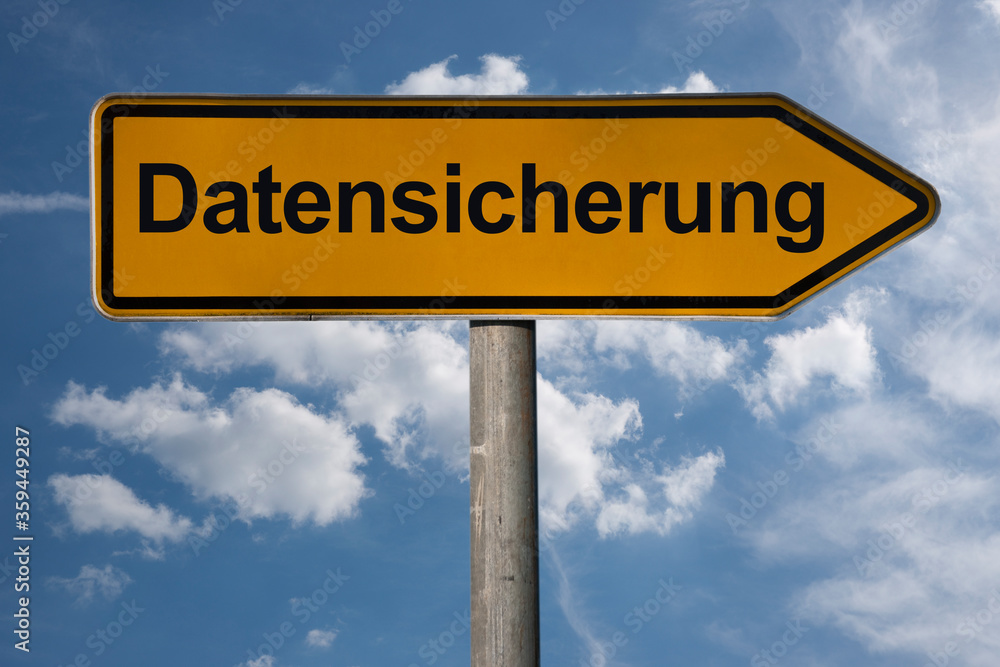 Fototapeta premium Datensicherung