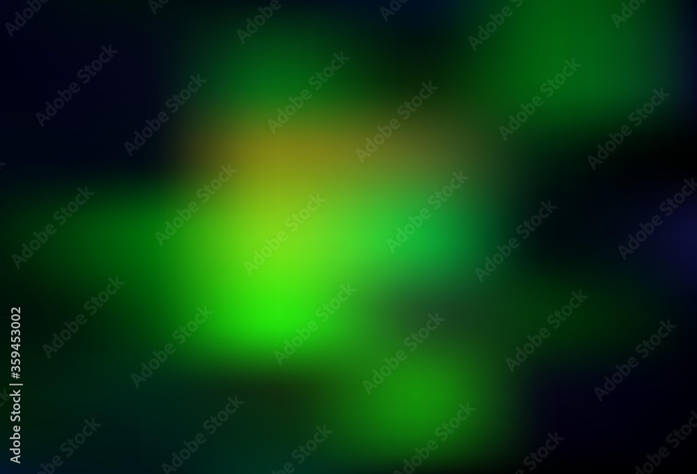Fototapeta premium Dark Green vector abstract bright texture.