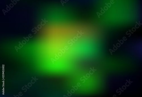 Dark Green vector abstract bright texture.