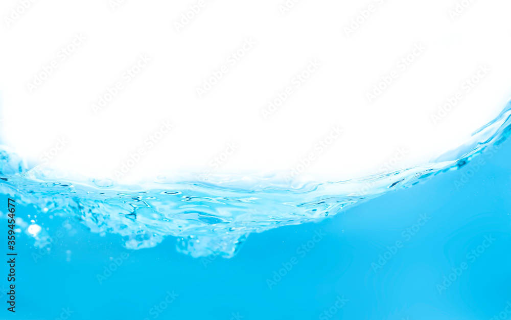 Water droplets moving in waves Water droplets moving in waves