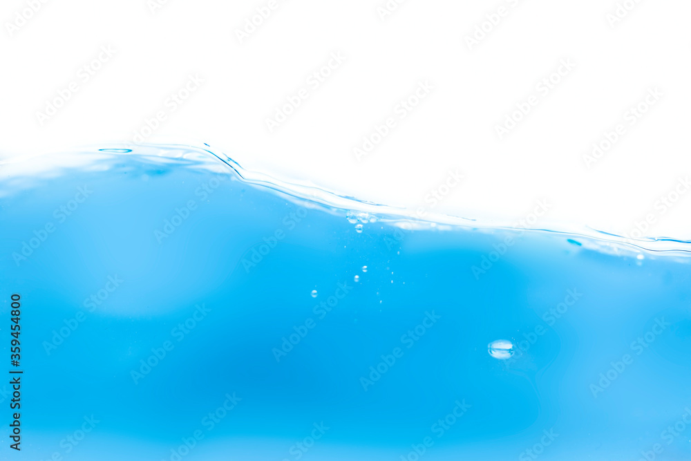 Water droplets moving in waves Water droplets moving in waves