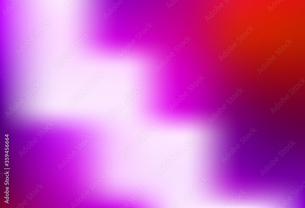 Obraz premium Light Pink, Red vector blurred shine abstract background.