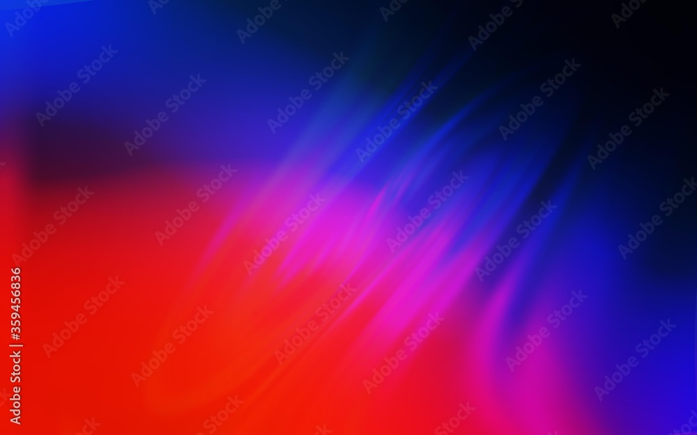 Light Blue, Red vector colorful abstract background. An elegant bright illustration with gradient. Background for designs.