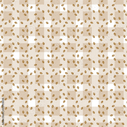 check patten Seamless fabric texture..