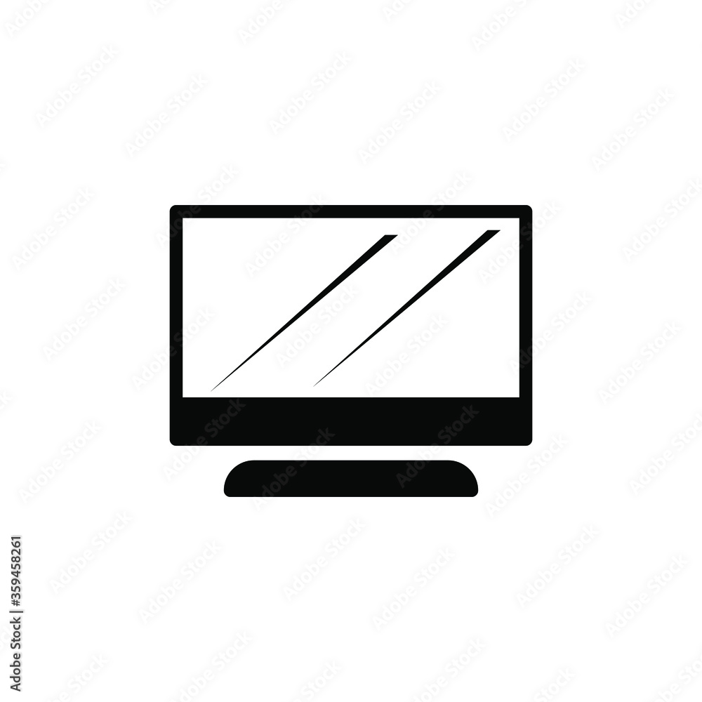 Monitor icon template Monitor icon template
