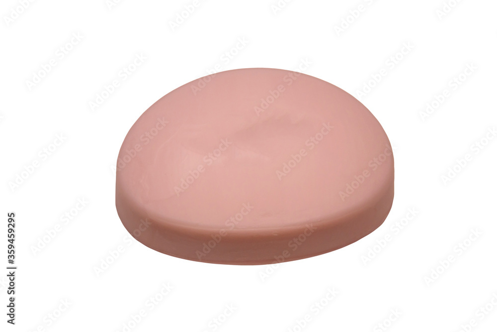 Beauty cream soap bar isolated on the white background Beauty cream soap bar isolated on the white background
