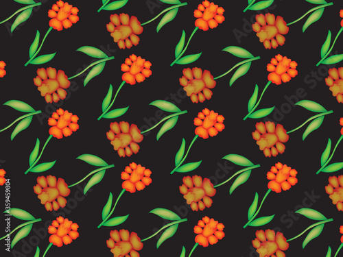 beautiful Seamless floral pattern background image ..