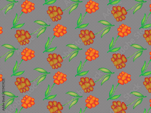 beautiful Seamless floral pattern background image ..