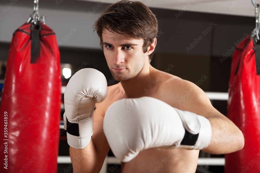 Boxing man