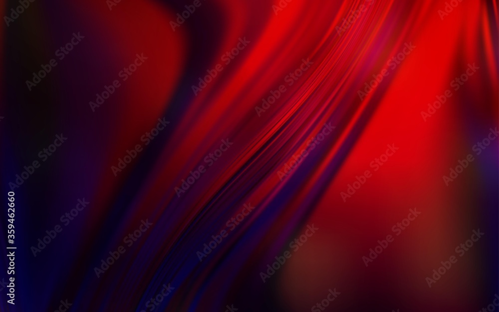 Dark Blue, Red vector blurred shine abstract background. Glitter abstract illustration with gradient design. New style for your business design.