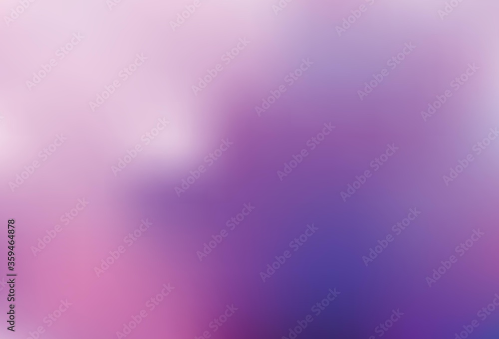 Fototapeta premium Light Purple, Pink vector blurred bright texture.