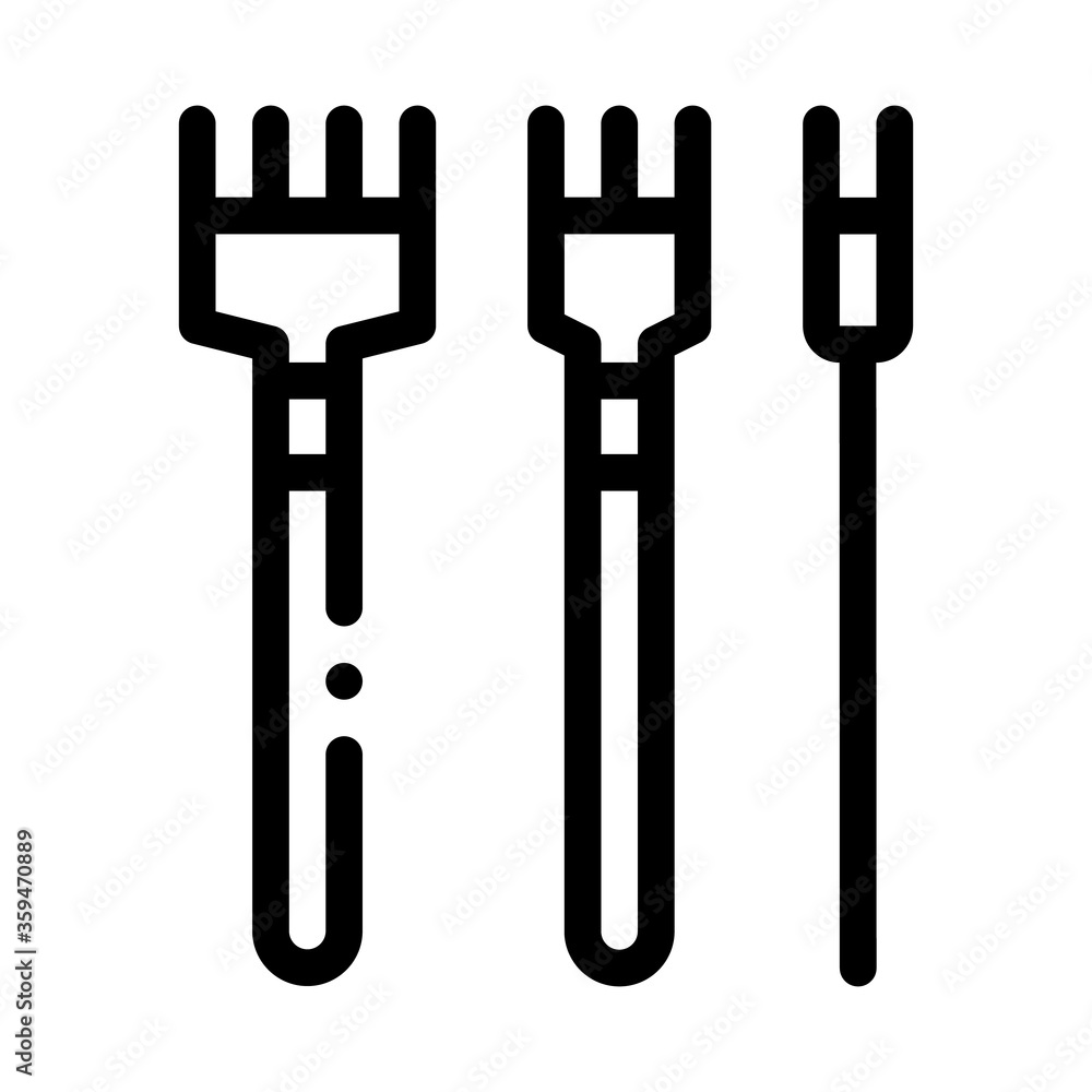 leatherworking crafting tools icon vector. leatherworking crafting tools sign. isolated contour symbol illustration leatherworking crafting tools icon vector. leatherworking crafting tools sign. isolated contour symbol illustration
