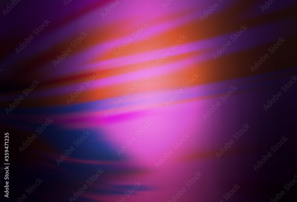 Dark Purple vector blurred template. Modern abstract illustration with gradient. Background for a cell phone.