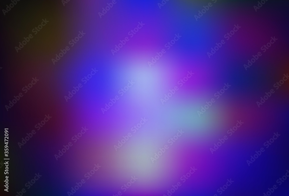 Dark Purple vector abstract blurred background. Dark Purple vector abstract blurred background.