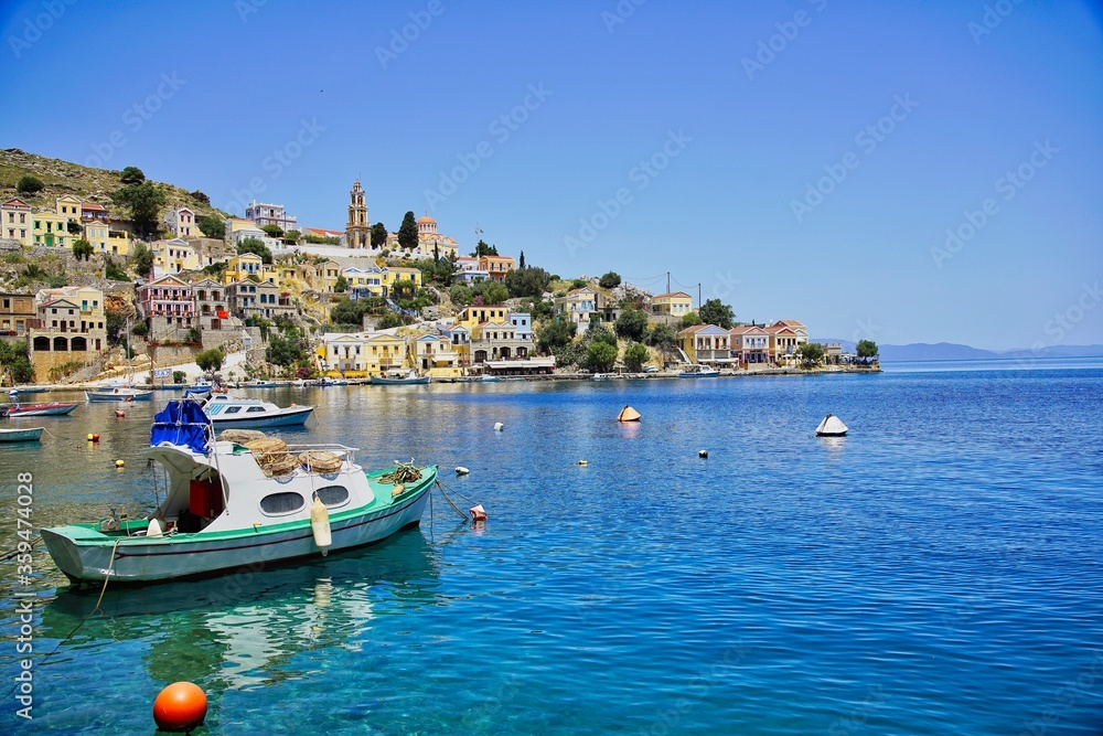 Obraz premium Insel Symi in der Ägäis