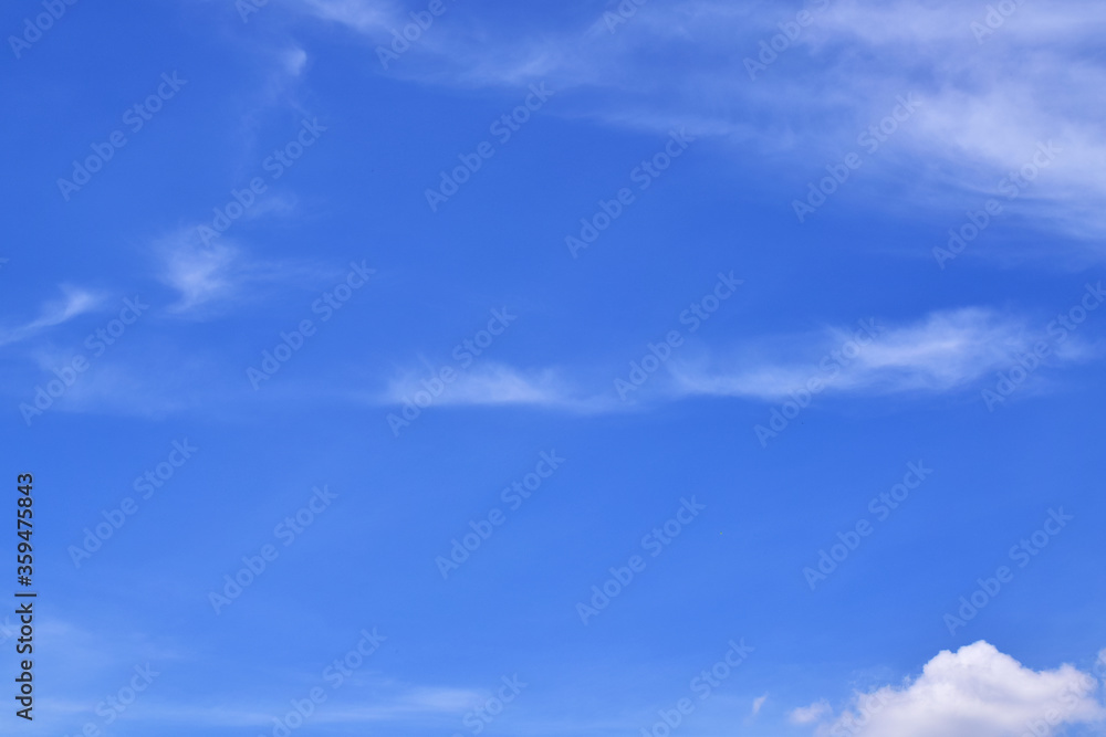 Obraz premium blue sky and clouds