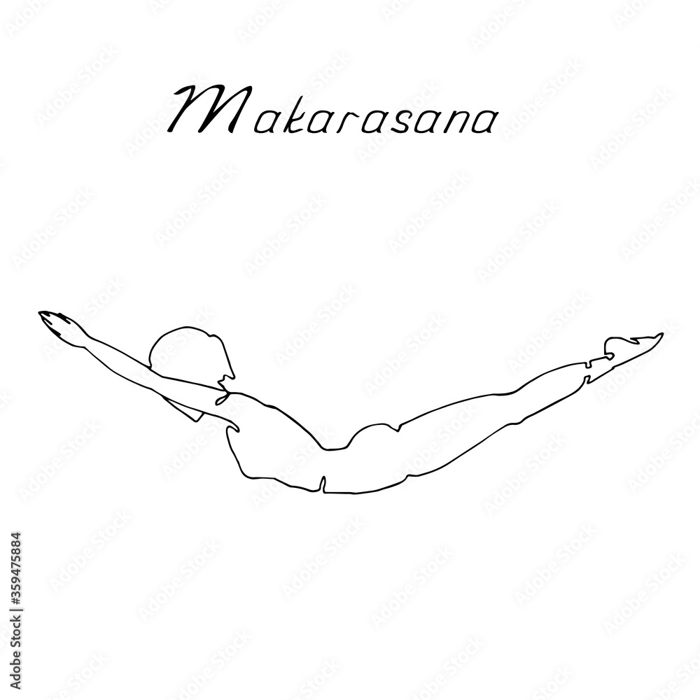 How to do Makarasana - The Crocodile Pose - Kaivalyadhama Yoga Institute |  6 Days To Go #IDY2022 #Makarasana #kaivalyadhama #AsanaOfTheDay  #yogachallenge #IDY Makarasana- The Crocodile Pose Benefits of Makarasana?  Makarasana... |
