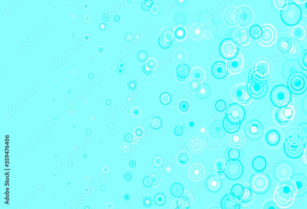 Light BLUE vector texture with disks, lines. Light BLUE vector texture with disks, lines.