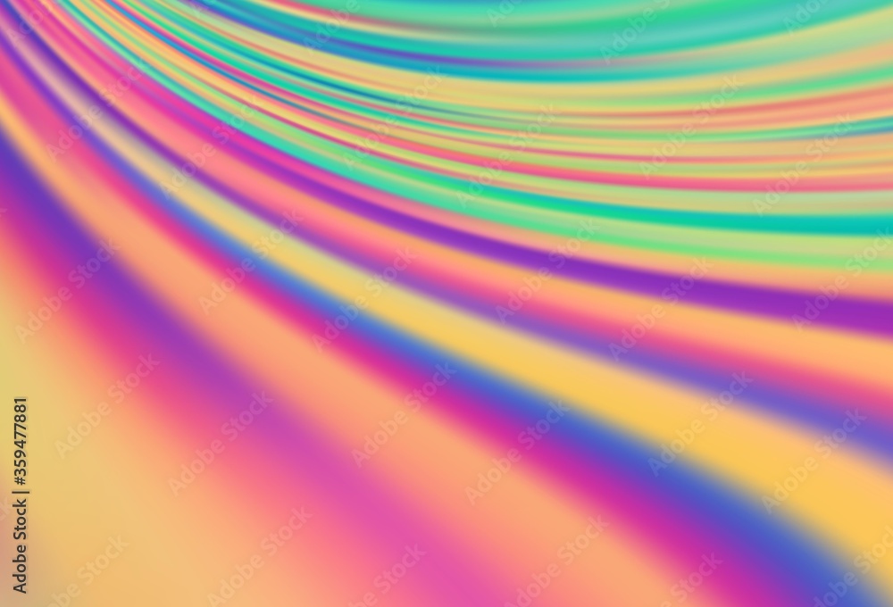Obraz premium Light Pink, Blue vector blurred shine abstract texture.