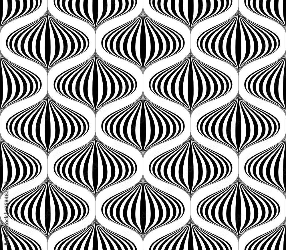 Vector geometric seamless pattern. Modern geometric background. Grid with curly cells. Vector geometric seamless pattern. Modern geometric background. Grid with curly cells.