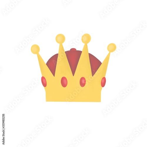golden crown with jewels