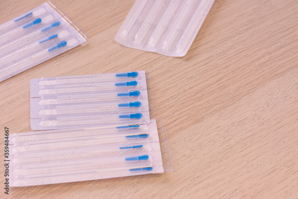 Packages of acupuncture needles Packages of acupuncture needles