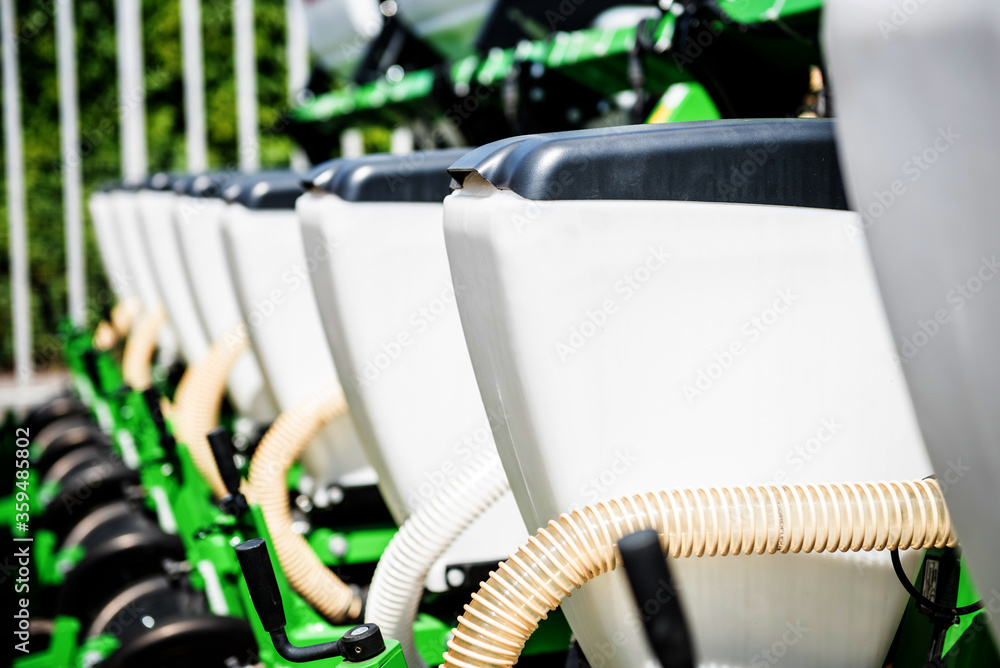 Modern agricultural machinery and equipment. Industrial details. Modern agricultural machinery and equipment. Industrial details.